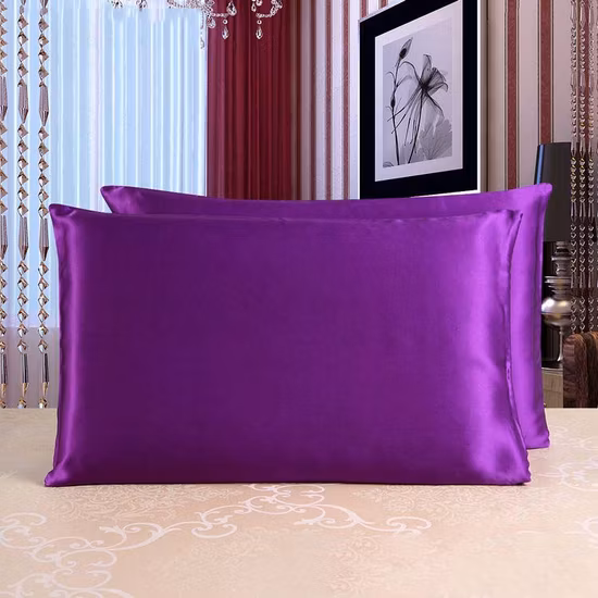 Caja de regalo de funda de almohada de seda al por mayor 100% seda de morera