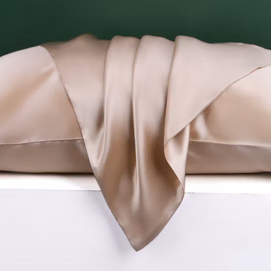 Funda de almohada de lujo 100% seda de morera hecha a medida