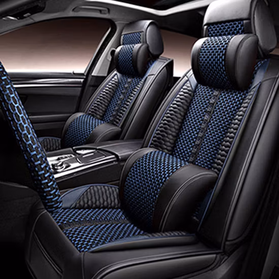 Funda de asiento con reposacabezas de seda helada